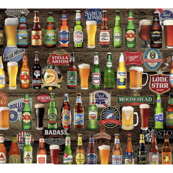 BRIEF INSANITY *Beer for Breakfast* Lounge PJ Pants | Small, New - Picture 2 of 7